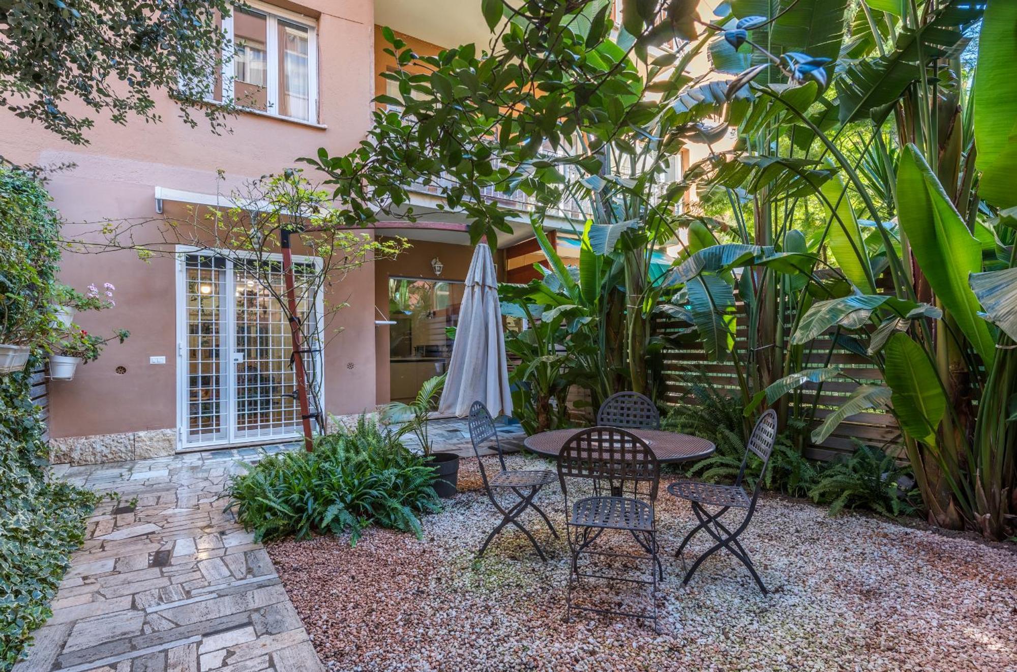Vaticano 15 Min - Flat Con Giardino, Wi-fi & Netflix Apartamento *